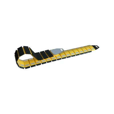 3000*245*50mm 9.84 Inch Customizable Industrial Speed Hump Speed Bump Reflector Rolling Speed Belt