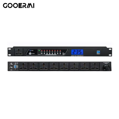 KSP-808 Professional Intelligent 8 Channel Power Sequencer with RS232 COM Interface