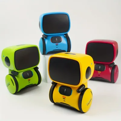 Smart Robot Toys for Kids Interactive Robot Companion Smart Talking Robot with Voice Control Touch Sensor Singing Dancing
