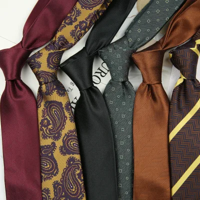 New Wedding Groom Neck Tie Casual Business Professional Dress Shirt Dress Suit Neck Ties for Men