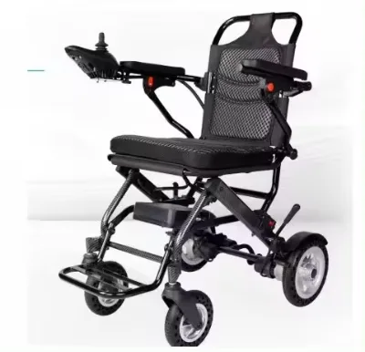 Fully Automatic Smart Power Wheelchair Ultra Light Portable Elderly Lightweight Electric Wheelchair Foldable for Airplane