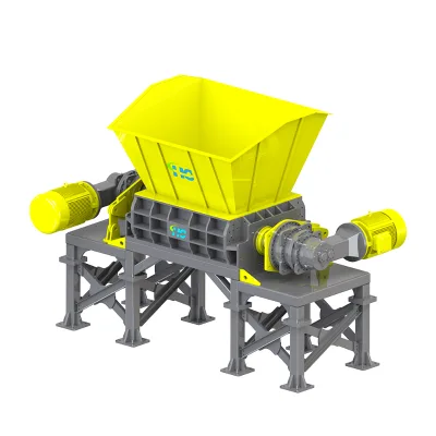 Double shaft shredder