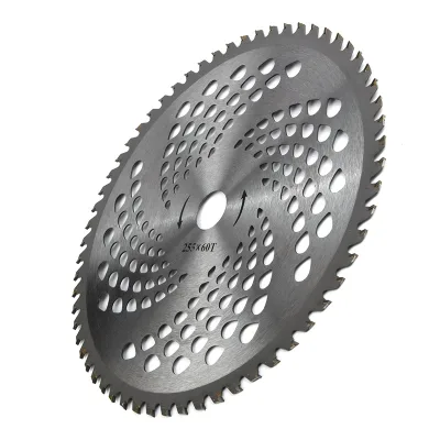 Garden Tools High Quality Sharp Lawn Mower Alloy Steel Circular Saw Blade for Grass Cutter