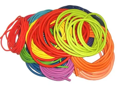 Colored High Elasticity Latex Rubber Tube Slingshot Rubber Latex Tubing