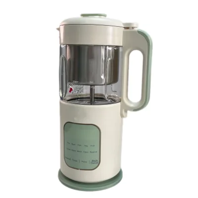 10 in 1 Baby Food Processor with Stainless Steel Steam Basket, Food Puree Maker with Steamer, Blender, Bottle Warmer Function,