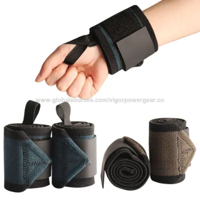 New Arrival Custom Logo Adjustable Weight Lifting Wrist Wraps Wrist Support Strap