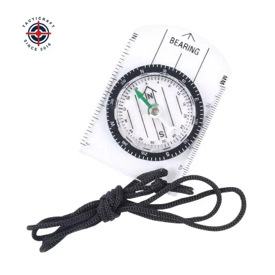 Wilderness Survival Outdoor Equipment Professional Multi-functional Compass Compass Map Scale Ruler Compass