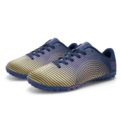 Adult Kids Men's Turf Soccer Shoes Artificial Grass Training Footwear Lightweight Breathable Anti-Slip Football Training Shoes