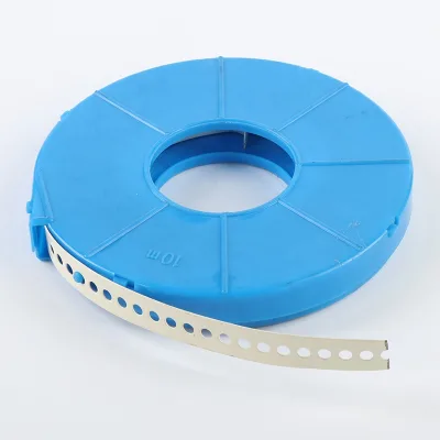 2025 Metal White Paint Fixing Banding With Factory Price Metal Perforated Strip With Holes of Galvanized for Hvac System