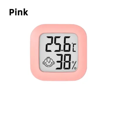 LCD Digital Thermometer Hygrometer Backlight Temperature Indoor Humidity Meter Sensor Electronic Weather Station Meter Room Baby