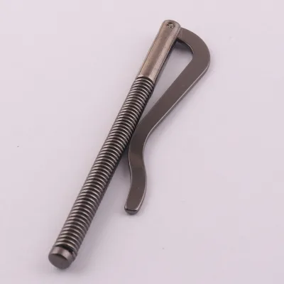 80mm Metal Wallet Black Spring Money Clip