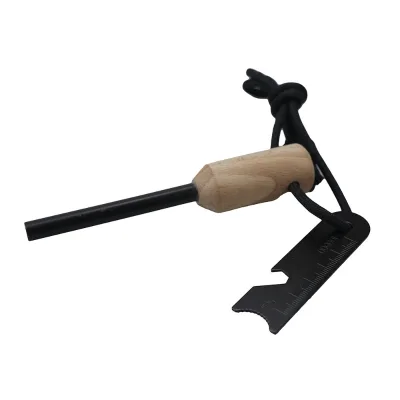 Outdoor Camping Emergency Survival Ferro Rod Fire Starter for Wilderness Adventures
