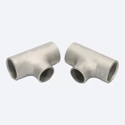 ASME B 16.9 ASTM A234 WPB Cast Stainless Steel Iron HDPE Butt Weld Pipe Fitting Smls Equal Reducing Tee NPT Thread Gas Oil 50mm