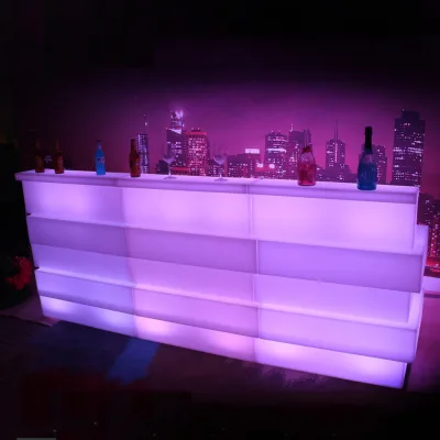 Outdoor Party Used Portable Led bar Counter