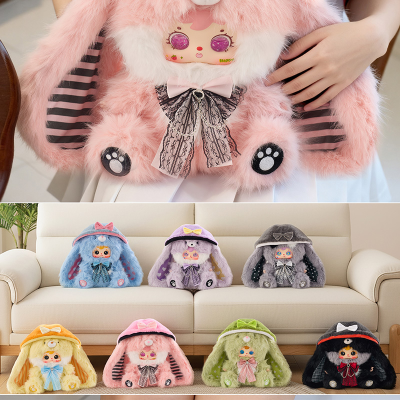 Original Samuel 800% Velvet Ear Fairy Tale Series Stuffed Figures Blind Box Vinyl Plushies Trendy Hanging Card Gift