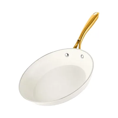 Modern Ceramic Coating Non-Stick Frying Pan Long-Lasting Stay Cool Oven/Dishwasher Safe Non-Toxic Skillet