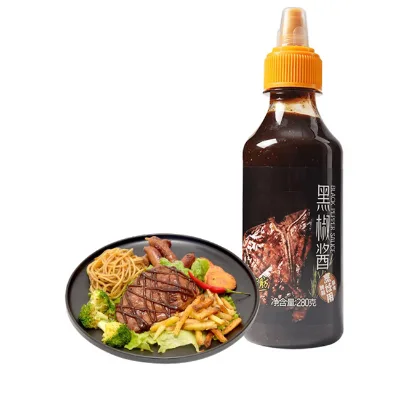 Chinese Factory Seasoning Meat Beef Steak Sauce Black Pepper Sauce