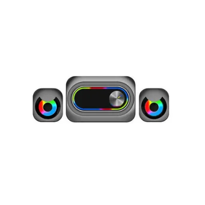 New arrival Gaming Speakers RGB Light computer Speakers 2.1 computer speakers