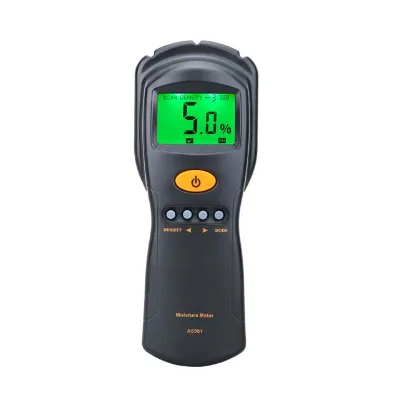 AS981 Digital Hygrometer Moisture Meter for Wood /cardboard Lumber Humidity Tester Fast Precise Microwave Measurement new
