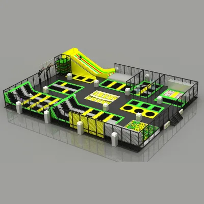 Indoors and Outdoor Various Size Trampoline Playground Bouncy Park Playground