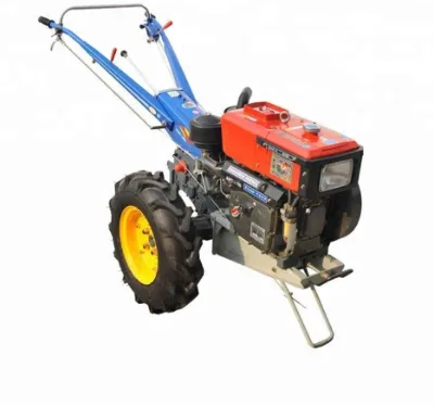 Cheap Tractor Farm Multi Purpose with Plough Rotavator Corn Wheat Planter Hand Walking Tractors Two Wheels