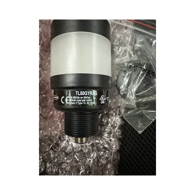 TL50GYRAQ Industrial LED Tower Light 3 Color Green Yellow Red Audible Alarm Signal Lamp 24V for Automation System