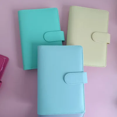 Accept Customization A6 Leather Budget Binder Budget Binder With Zipper Budget Binder Business Planner