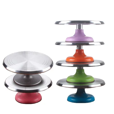 High Quality Plastic 12'' Rotating Revolving Cake Turntable Stand for Cake Decorating