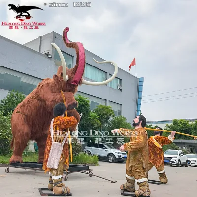 Realistic Mammoth Skeleton Statue for Sale