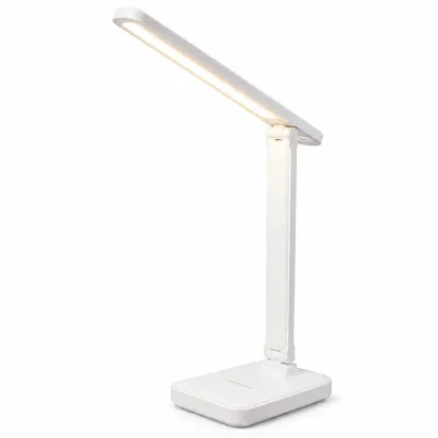 LED Desk Lamp 3 Levels Dimmable Touch Night Light USB Rechargeable Eye Protection Foldable Table Lamp for Bedroom Bedside Desk