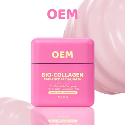 Wholesale Korean Bio Collagen Peeling Mask - Tri Ceramide & Cica Barrier Repair Radiance Facial Mask OEM 60ml