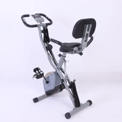 Zoshine X Bike High Quality Portable Foldable Home Gym Machine Magnetic Stationary Exercise X Bike Home Use Exercise Bicycle
