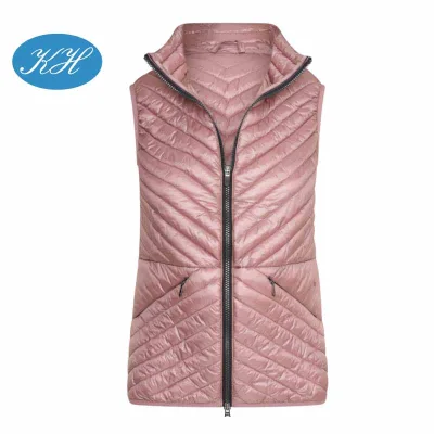 Custom Horse Riding Body Warmer Duck Down Insert Soft Winter Equestrian Vest