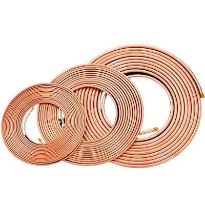 Large Supplying Copper Pipe Refrigeration Copper Tube for Refrigeration Acr Copper Pipe for Air Conditioners
