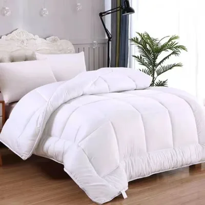 High Quality  Hotel Using Eco-friendly Microfiber Duvet Comforter Double / Queen /king Polyester Microfiber Four Season Quilt