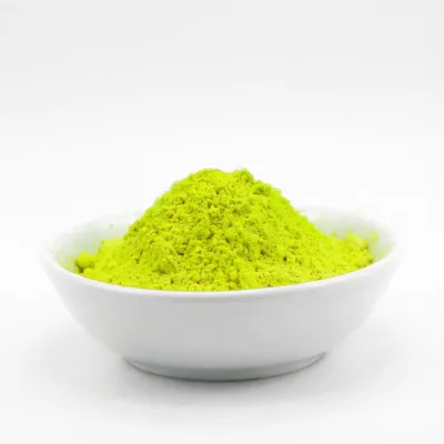 MH007 Fluorescent Lemon Yellow Pigment Fine Uniform Particle for Plastic Extrusion Injection Blow Molding