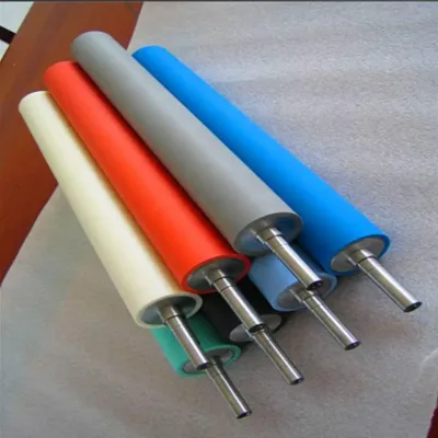 High-Speed Dynamic Balanced Rubber Roller Precision Grinding Roll for Wood Sanding & Metal Finishing