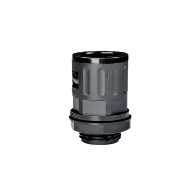 Factory-Wholesale PA Nylon Straight-through Threading Conduit Fixing Lock Quick-Insertion Tray Corrugated Pipe Fittings M10/M12