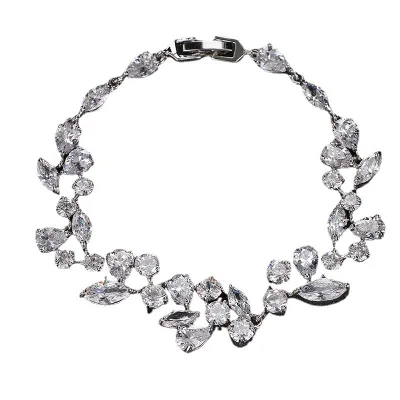 High End Hot Selling 3A Zircon Women's Jewelry Bracelet in Europe and America