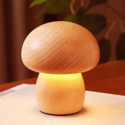 Stepless Dimmable 3000K Warm White Soft Sleep Aid LED Nightlight Bedside Table Night Light for Home Decor