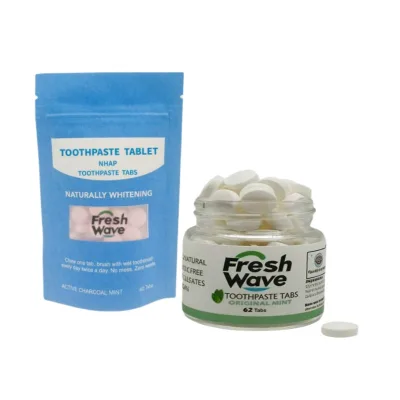 Prevent Tooth Decay Maintain Tooth Strength Siwak Extract Toothpaste Tablets (Miswak) for Daily Teeth Cleaning Teeth Whitening