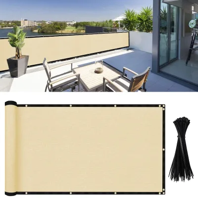 Multi-Purpose Balcony Protection Net Dustproof Pet & Child Safety Durable HDPE