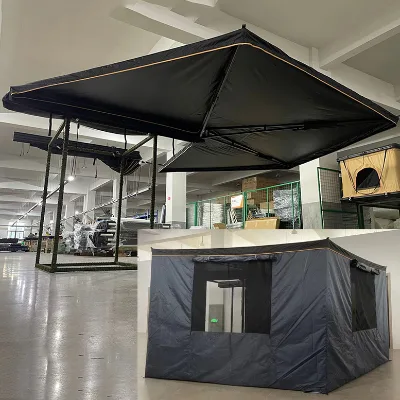 BIENTE Tenda Da Sole Rooftop Tent 270 Awning Free Standing Four-season Waterproof UV-resistant for Camping