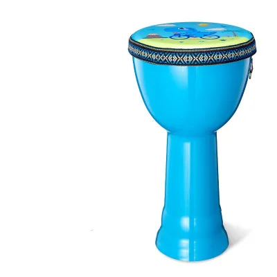Wholesale African Drum Large 8 Inch Children's Hand Drum Kindergarten Beginner Percussion  Children's Orff African Drum