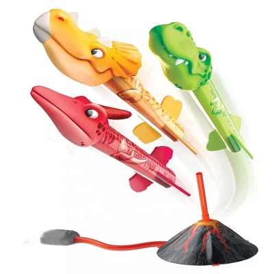 Hot Selling Dino Blasters EVA Foam Rocket Launcher for Kids ,Dinosaur Rocket Launcher Set