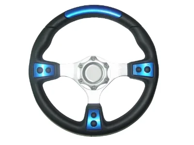 320mm Universal PVC Leather Racing Steering Wheel for Go Kart Drift Modified Car