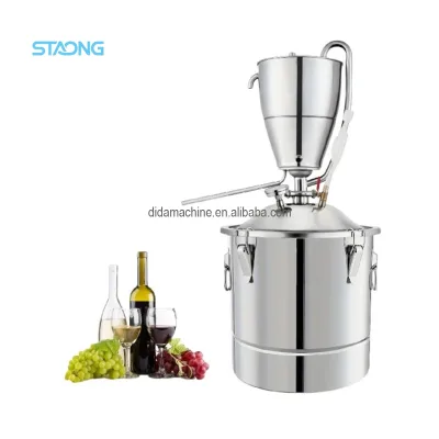 PLCControlled Essential Oil Distiller for Wine & Alcohol Distillation Industrial Grade