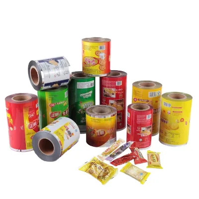 Custom Logo Plastic Food Packaging Roll Film Laminated BOPP CPP Heat Seal Aluminium Foil Mylar Pouch for Chocolate Cookies Nuts