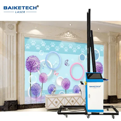 Wall Printer Automatic UV Inkjet with High Speed with Dual I1600U I3200U Printer Head Auto Nozzle Recovery Minimal Maintenance