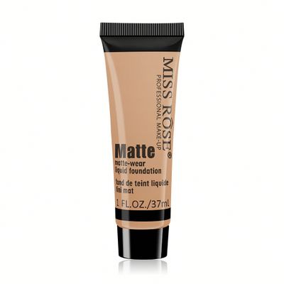 MISS ROSE 3 Color New Matte Waterproof Concealer Oil Control Foundation Cream Moisture Lasting Foundation MISS ROSE 3 Color New